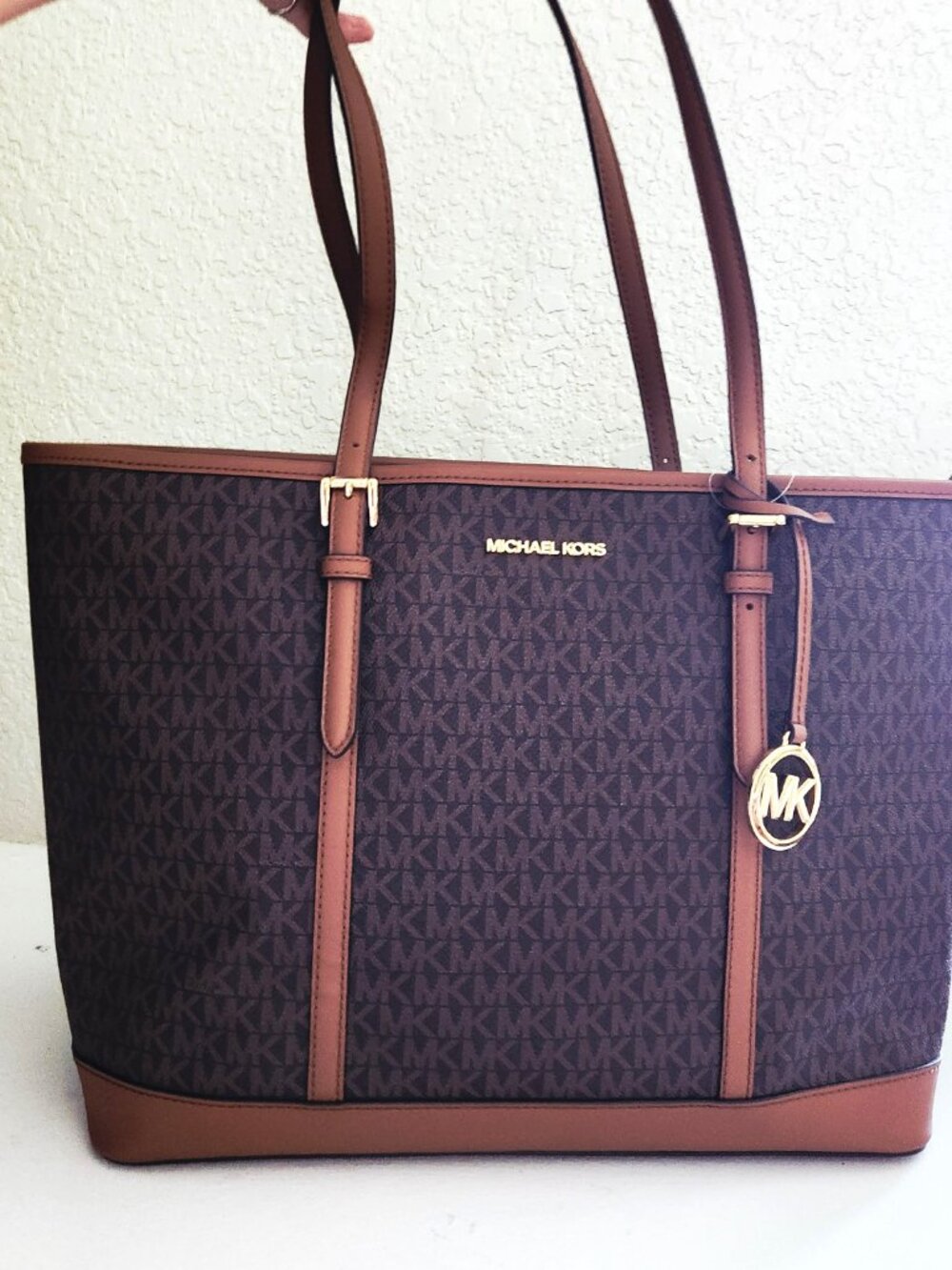Nwt Michael Kors Jet Set Travel Tote Bag Purse